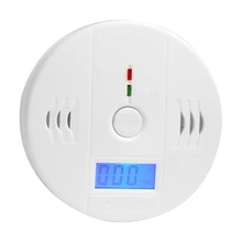 CO детектор газа, звуковая высокая чувствительность, сигнализация утечки газа с ЖК-дисплеем, угарный газ, сотовый детектор газа, датчик для дома