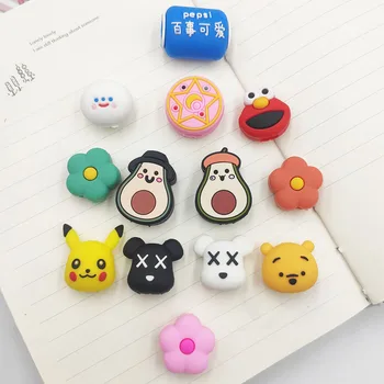 

Cartoon Animal Cable Protector For iPhone Huawei USB Charging Cute Cable Cord Holder Protective Case Earphone Cable Decor Cover