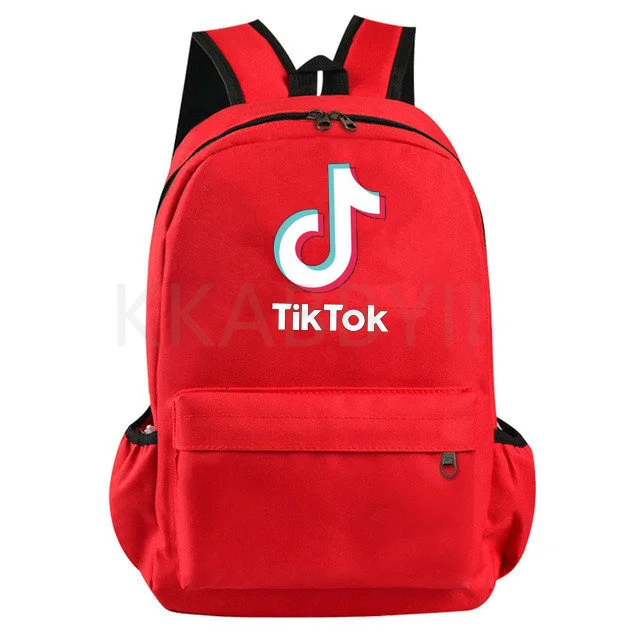 TIK TOK School Backpack Travel Backpack Teenager Girl Boys Laptop Multi