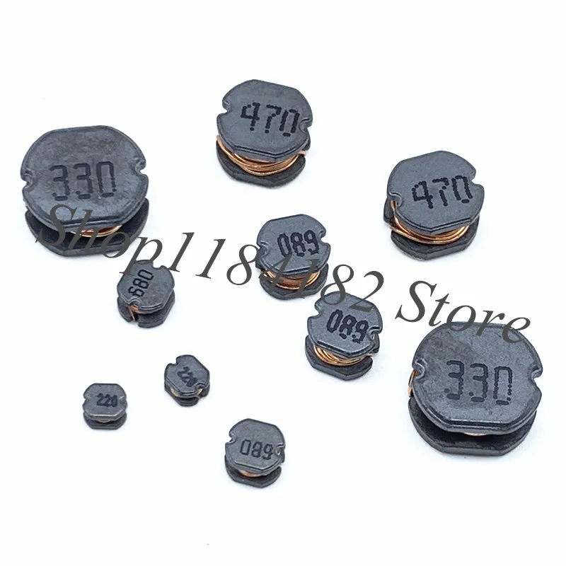 50 шт. индуктор питания SMD CD32 1UH 1R0 1.5UH 1R5 2.2UH 2R2 10UH 100 22UH 220 100UH 101 220UH 221 3.3UH 3R3 4R7 33UH 330 47UH