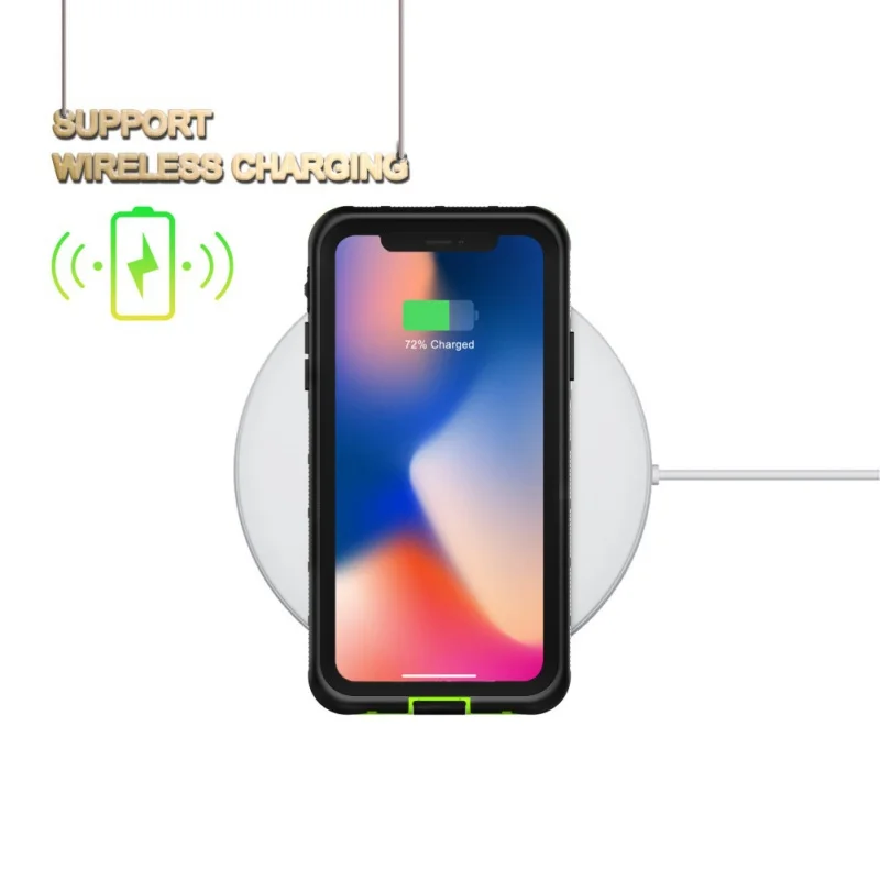 Передний, Задний защитный чехол для IPhone 11 Pro Max противоударный водонепроницаемый защитный чехол для телефона