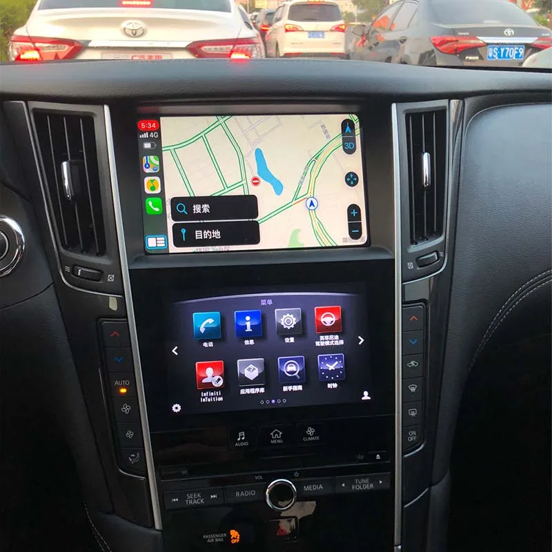 Sinairyu Android авто для infiniti 2015 2019 Q50 Q60 Q50L QX50 видео интерфейс 32 Гб Rom автомобильный