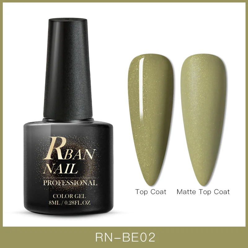 S08368 RBAN NAIL 8 мл УФ-гель для ногтей с блестками лак для ногтей от носков стойкий Полупостоянный лак для ногтей Маникюр УФ светодиодный лак для ногтей - Цвет: S08368