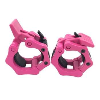 

TOP!-1 Pair Barbell Collar Dumbbell Collar Clips Gym Fitness Weight Bar Clamps