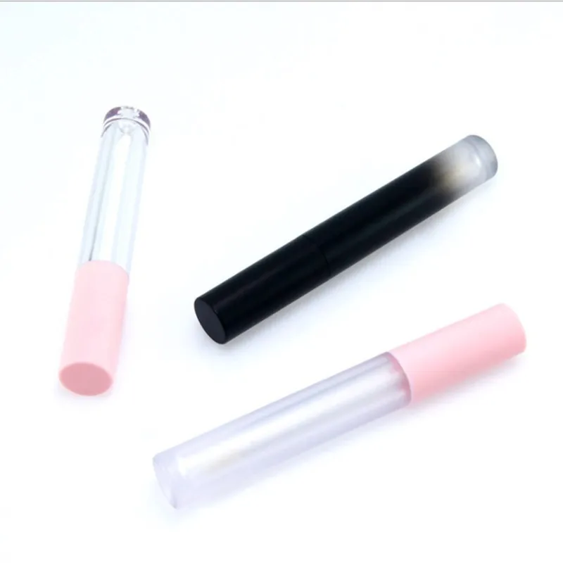 

4ml Empty Lip Gloss Tube Container Clear/Matte Lip Balm Tubes Containers Lipstick Fashion Refillable Bottles Lipgloss Tubes