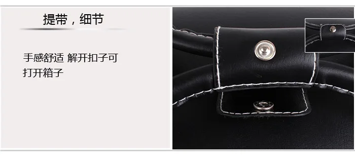 Поперечная граница для Amazon AliExpress EBay Taobao Большой размер Ручная кожаная квадратная косметичка красота макияж
