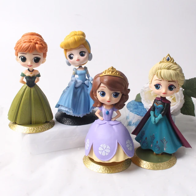 Disney Frozen Boneca Mini Anna ou Elsa 9cm 