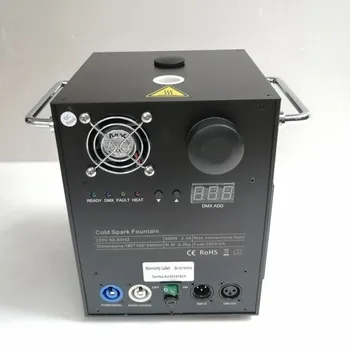 

4PCS/LOT sparkular cold firework spark machine dmx512/remote 110v/220v 1meter-5meter for stage event party wedding DJ effect