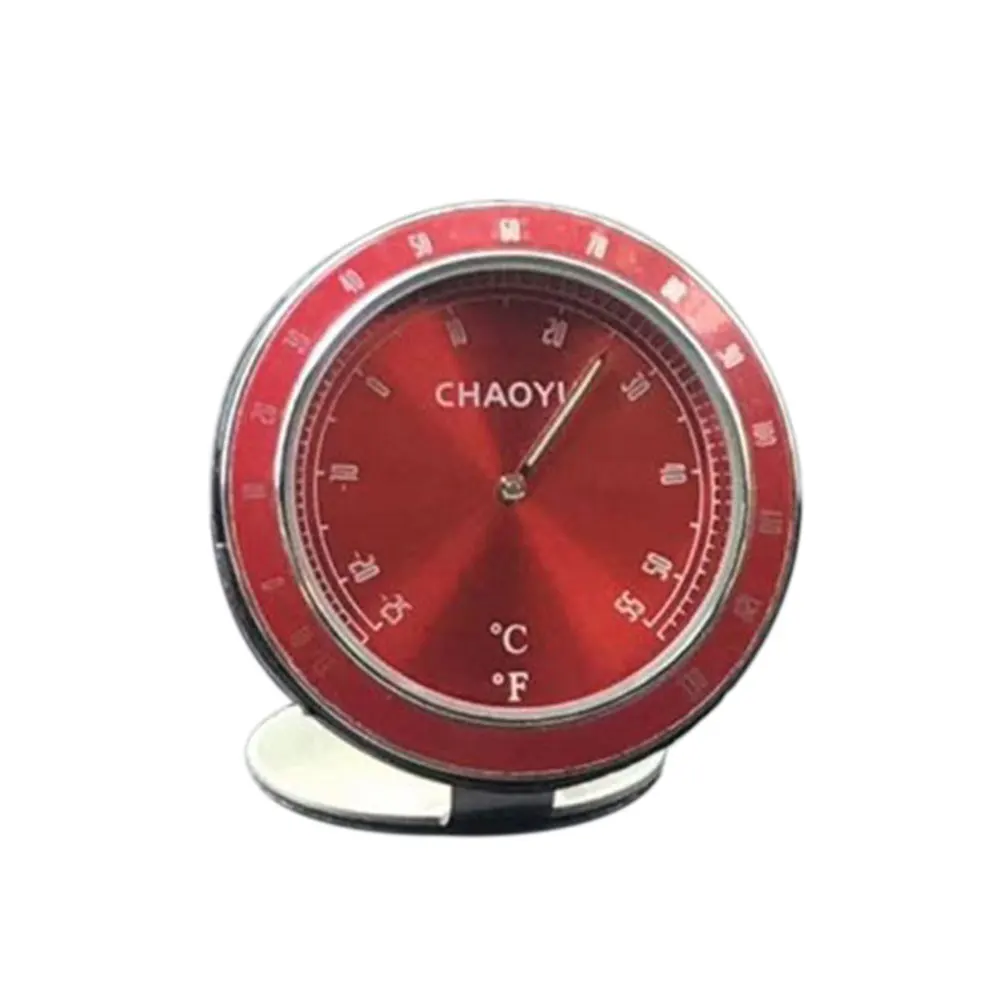 Украшение приборной панели цифровой автомобильный орнамент DIY часы с гигрометром указатель дисплей Автомобильный подарок прочные аксессуары термометр