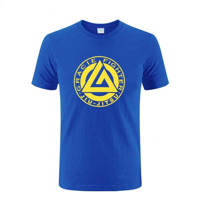 Camisa бразильское кимоно Bjj Jiu Jitsu Gi Футболка мужская повседневная хлопковая