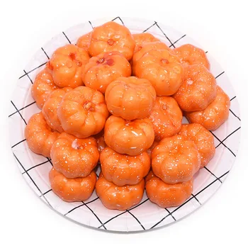 

25pcs Mini Artificial Foam Pumpkin Simulation Vegetable For Wedding Birthday Party Deco Diy Halloween Kids Favor Table Ornaments