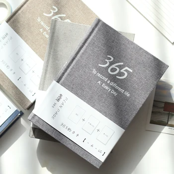 

Yoofun 365Days Hardcover Plan Book Weekly Monthly Yearly Notebook Planner Plan Note Sketch Book for Office School Stationery
