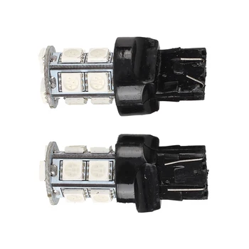 

2x T20 W21/5W 3156 3157 5050 SMD 13 LED BULB SPOT AUTO CAR lamp Red light