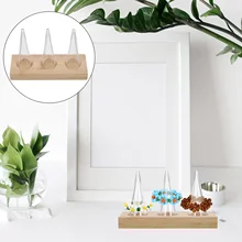 

1 Set Wood Ring Display Holder Jewelry Display Shelf Wooden Jewelry Ring Holder