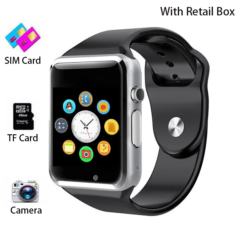  Smart Watch A1 with Camera Smart Bracelet Wristwatch Step Calorie Counter Sleep Monitor Bluetooth s - 4000287360948