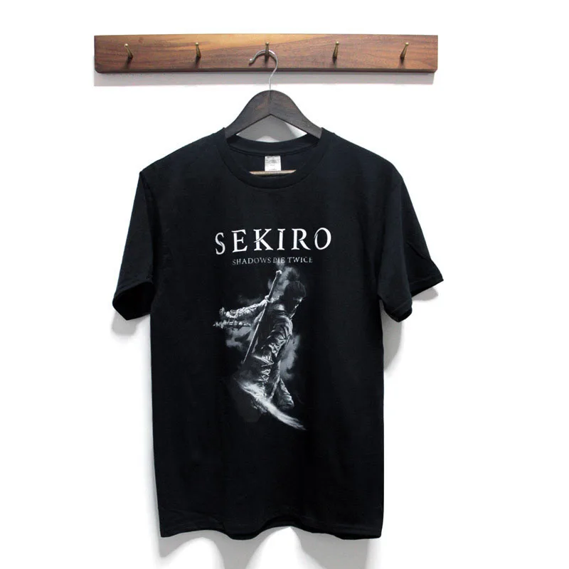 Игра SEKIRO Shadows Die Twice Hidetaka Miyazaki Классическая игра хлопок короткий рукав мужская и женская летняя повседневная футболка