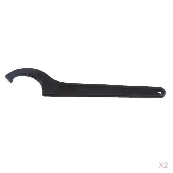 2 Pcs Heavy Duty Motorcycle Spanner Wrench Shocker Adjusting Tools 45-52mm For Honda Kawasaki Suzuki  