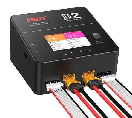 ISDT D2 200W 24A AC Dual Channel Output Smart Battery Balance Charger