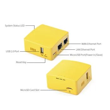

NanoPi R2S Mini Portable Router RK3328 Dual Gigabit Ethernet Port 1GB Memory FriendlyWrt 19.07-snapshot (64-bit) Serial Debug