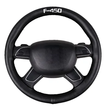 

Car Steering Wheel Braid Cover Needles And Thread for Ford F450 Leather Car Covers Suite