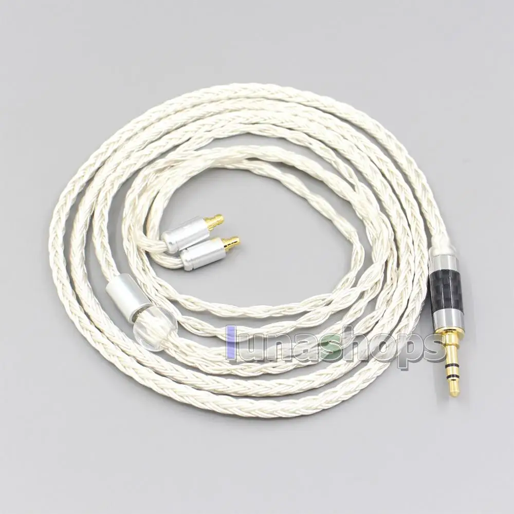 LN007217 16 Core OCC Silver Plated Headphone Earphone Cable For Sennheiser IE400 IE500 Pro