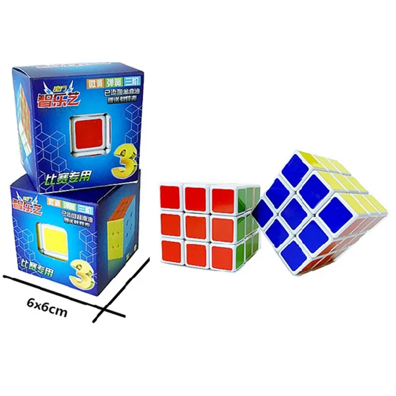 Детский трехслойный куб обучающий Кубик Рубика, гладкий трехслойный Кубик Рубика, школьный куб для молодых студентов