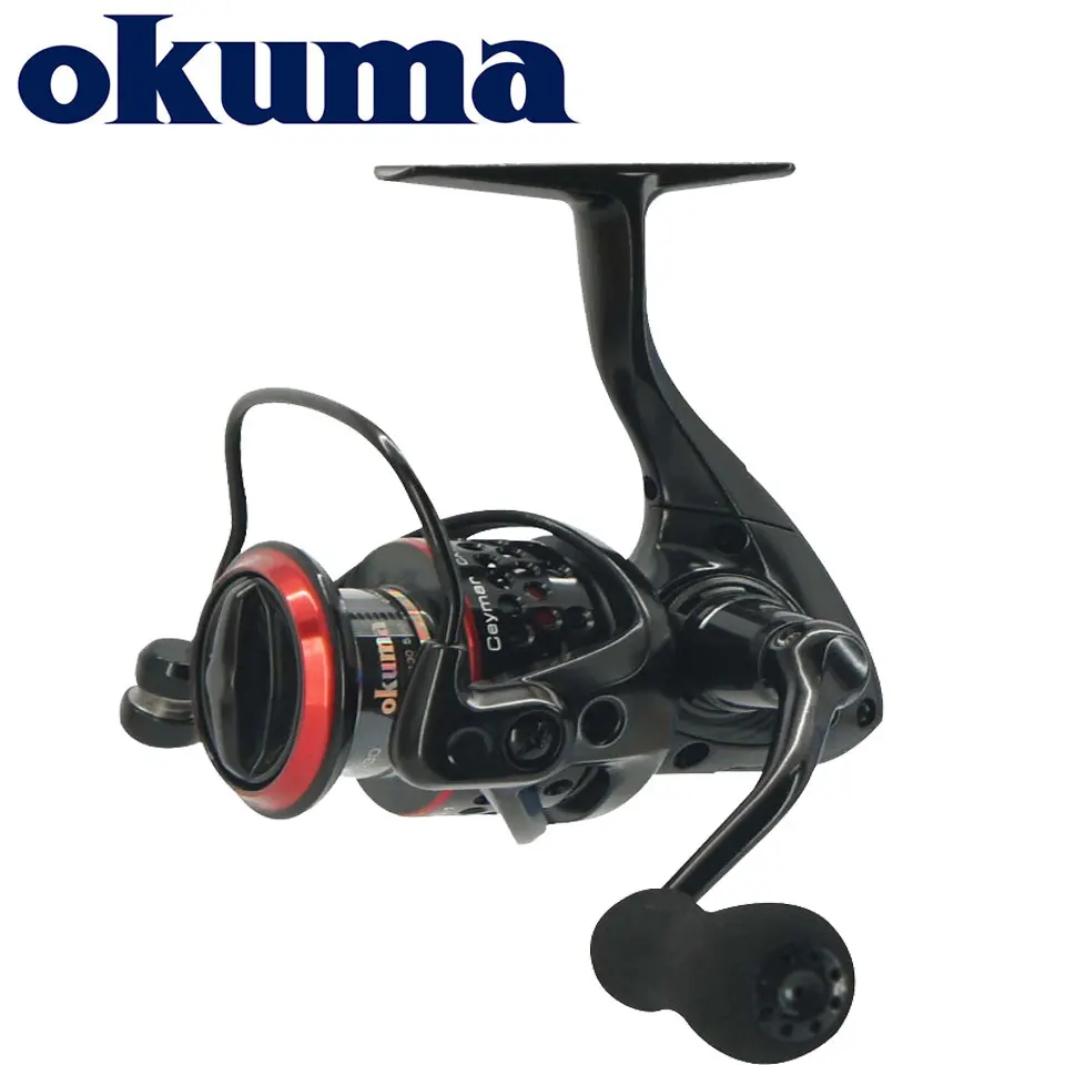 Molinete de Fiação Carretel de Pesca Corpo de Grafite Resistente à Corrosão Carretéis de Pesca 7 + 1bb Okuma Ceymar Potência Final Suavidade Max 15 kg 10 carretel de pesca corpo de grafite resistente à corrosão carretéis de pesca
