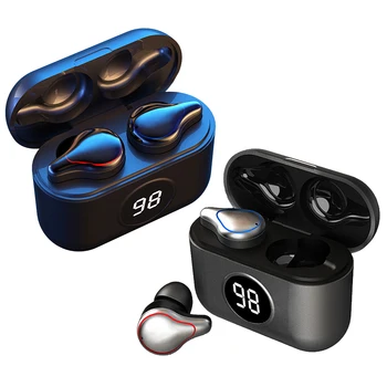

2020 New SE16S Mini TWS Wireless Headset Waterproof Bluetooth 5.0 Sports LED Display In-ear Earphone With Charging Case