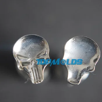 

Skull 9.5x12.8mm Milk Tablet Die 3D Punch Press Mold Candy Punching Die Custom Logo Calcium Tablet Punch Pill Press Manual Die