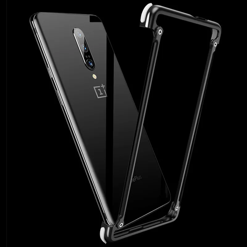 Для OnePlus 7/7 pro/7 T/7 T Pro Алюминиевый металлический бампер Рамка Тонкий чехол для телефона