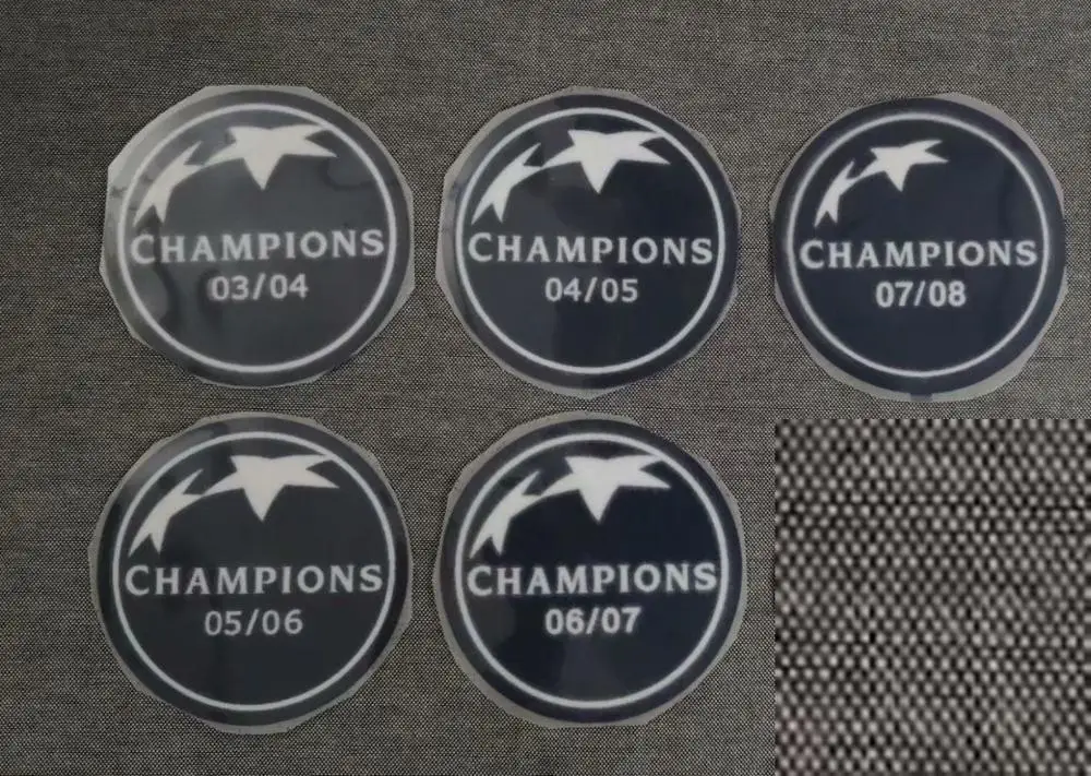 

Velvet 2003 2004 2005 2006 2007 2007 Champions Patch Heat Transfer Iron On Soccer Badge
