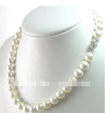 + + + 01914 6-7mm de água doce genuíno branco pérola colar 18 "polegadas(China)