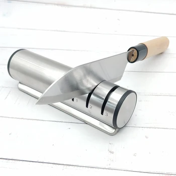 

Professional knife sharpener diamond bru Apex edge kitchen knife non-slip base Household sharpener