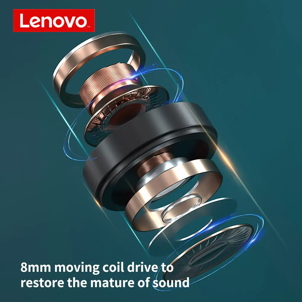Беспроводные наушники Lenovo QT81 TWS Bluetooth 5 0 300 мАч|Наушники и гарнитуры| |