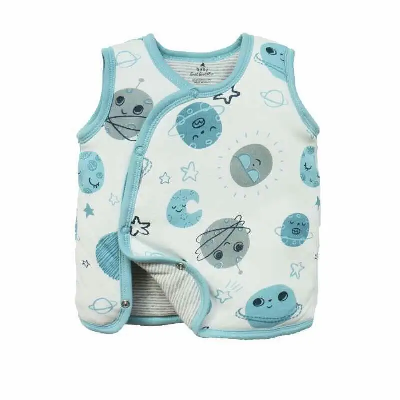 Детская жилетка, осенне-зимний жилет с подкладкой из чистого хлопка, стиль, с подкладкой, экспорт в европу и америку