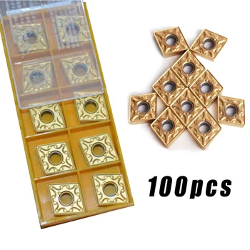 

Copper Carbide Inserts Aluminum Set Tools Equipment 100Pcs Metalworking