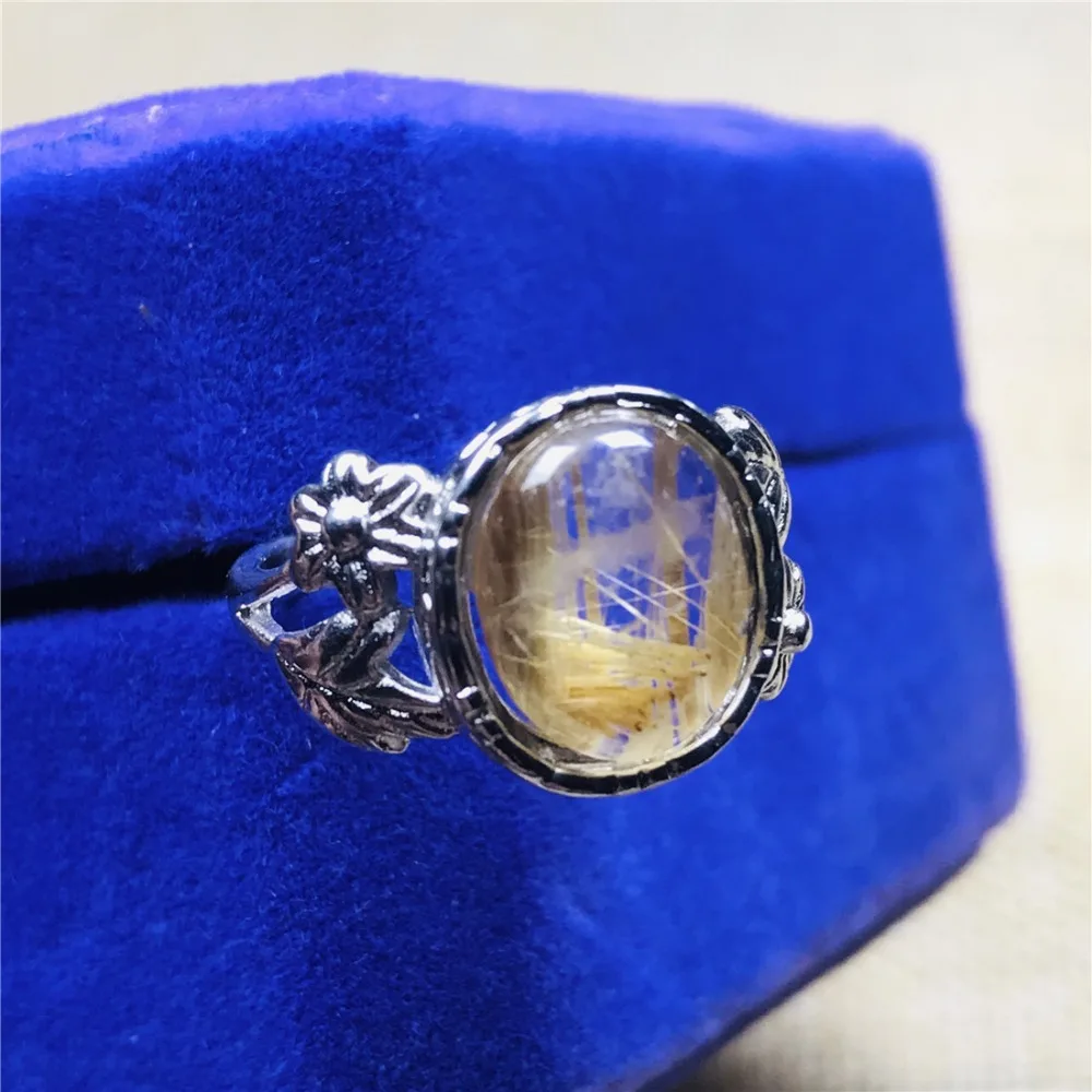 Gold Rutilated Ring (103)