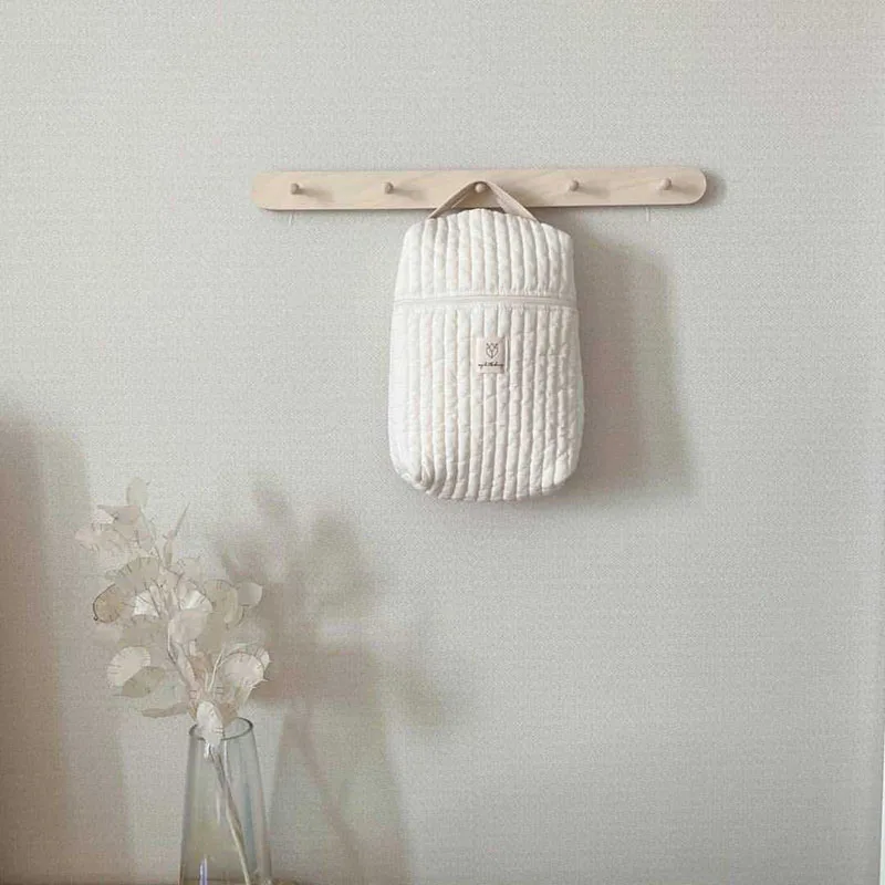 Borsa per pannolini per mamma piccola in cotone Borsa per bambini casual coreana - immagine 4
