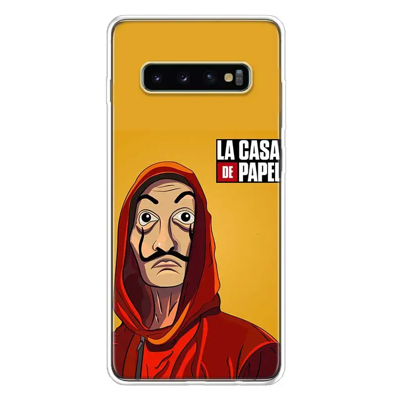 Tv La Casa de papel чехол для телефона samsung Galaxy S10+ Lite Note 10 9 8 S9 S8 J4 J6 J8 Plus S7 S6 чехол - Цвет: TW229-1