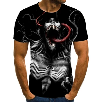 

2020 New Venom T-shirt Men's Women 3D Printing Fashion Short Sleeve T-shirt Streetwear Summer Shirt Casual T-shirt