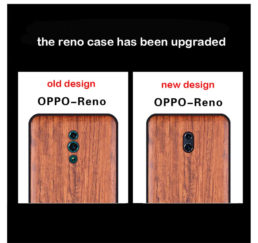 Резная фотография для OPPO Reno 10x zoom ударопрочный чехол из ТПУ бампер деревянный
