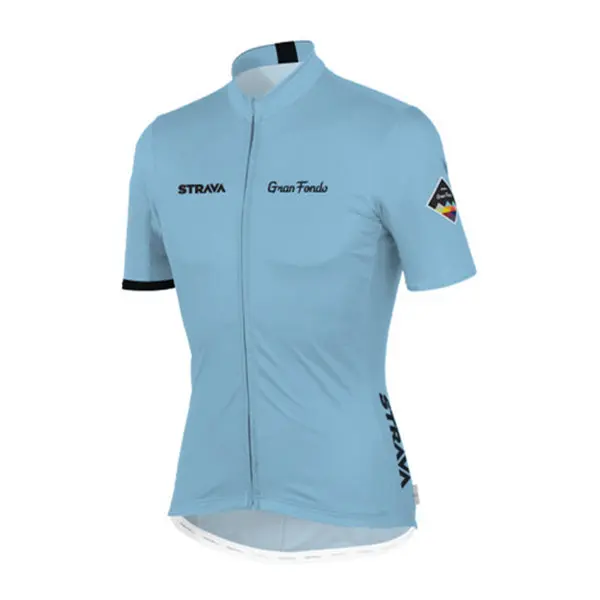 FEB JERSEY Комплект одежды Strava для велоспорта, короткий рукав, комплект из Джерси, сетчатая ткань, на рукаве, Ropa Ciclismo, быстросохнущая велосипедная одежда - Цвет: FEB JERSEY