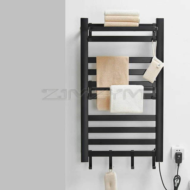 Luchtvaartmaatschappijen compressie Wijzigingen van Elektrische Verwarmd Handdoekenrek, Badkamer Handdoek Droogrek, Verwarmde  Badhanddoek Rack, Intelligente Constante Temperatuur Gratis Ponsen|Handdoek  Verwarmer| - AliExpress