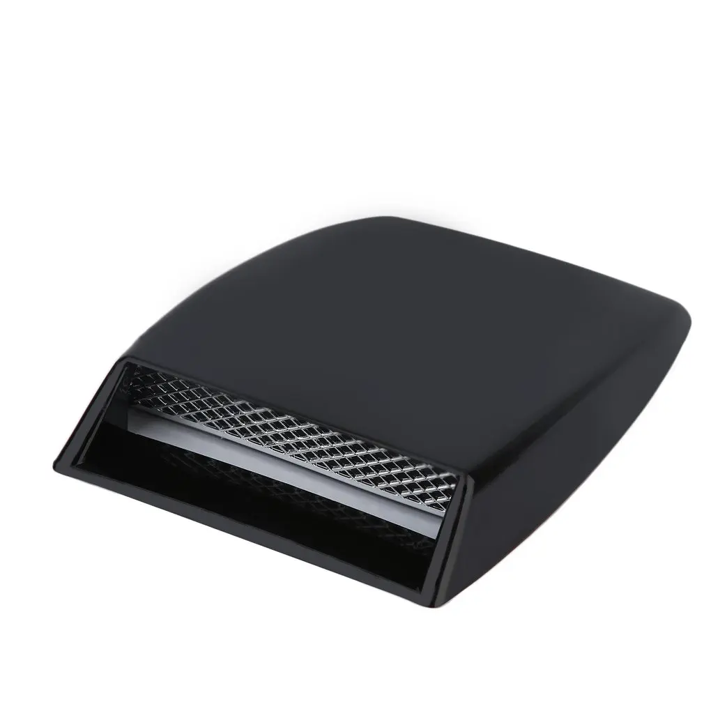

3 color car styling Universal Decorative Air Flow Intake Scoop Turbo Bonnet Vent Cover Hood Silver/white/black car styling
