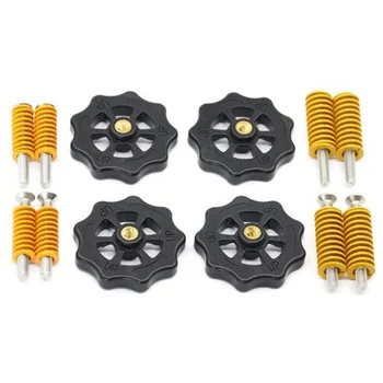 

4PCS Hand Twist Leveling Nut Diameter 40Mm+ Hot Bed Light Load Compression Mould Die Springs+Screws for 3D Printer