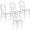 Acrylic Chairs, Crystal Chiavari Ghost Chairs, Stackable Transparent Elegant Party Event Wedding Chairs, Reception Kitchen Dinin 1
