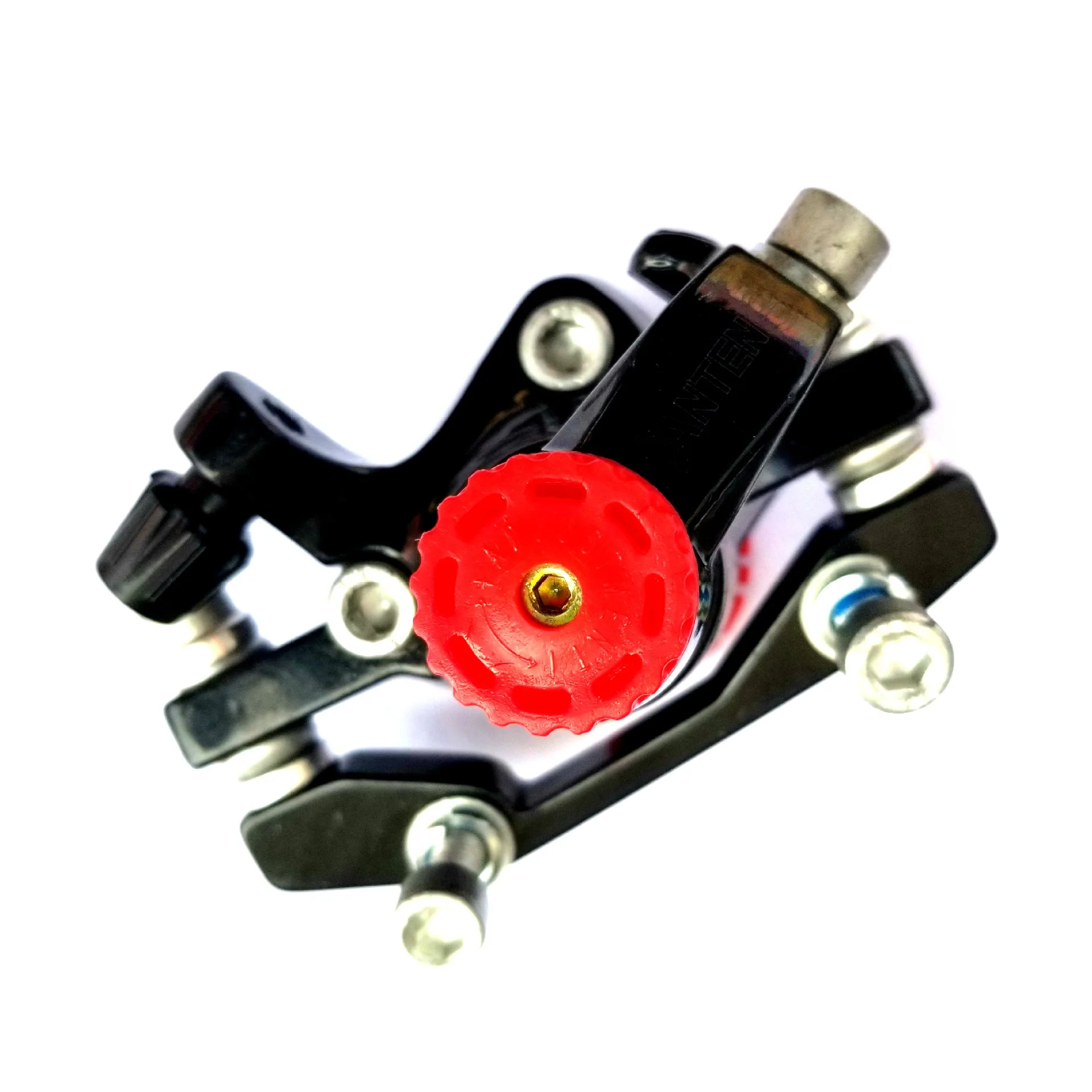 

Itanium Black And White with Pattern Disc Brake Bicycle Fittings Disc Brakes Line Pulling And Clamping Device Riding Supplies BB
