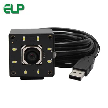 

ELP 1/2.8" SONY IMX415 Sensor No distortion night vision 4K USB webcam Autofocus with White LED boards