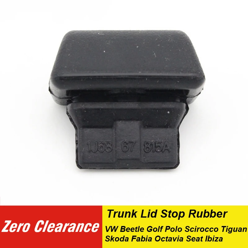 Zeroclearance черный багажник крышки буферный стоп буфер для VW Beetle Golf Tiguan 2003 2016 1J6867815A B41