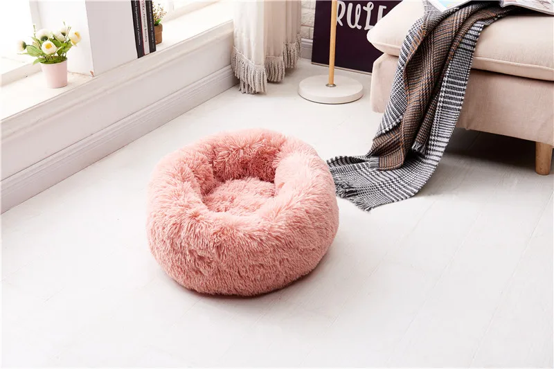 Soft Comfy Calming Dog Beds for Large Medium Small Dogs Puppy Labrador Amazingly Cat Marshmallow Bed Washable Plush Pet Bed